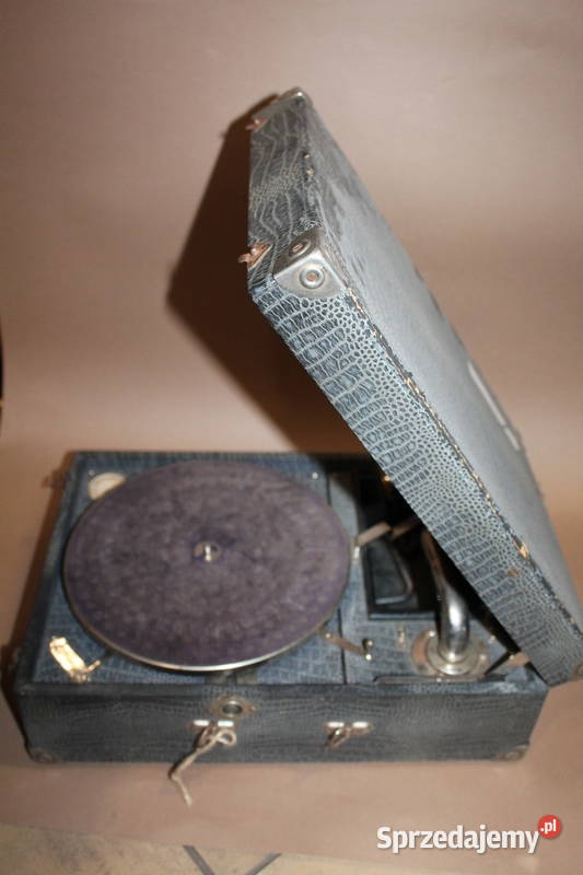 Gramofon w walizce Hymnophon 1058 FiaF Szczecin