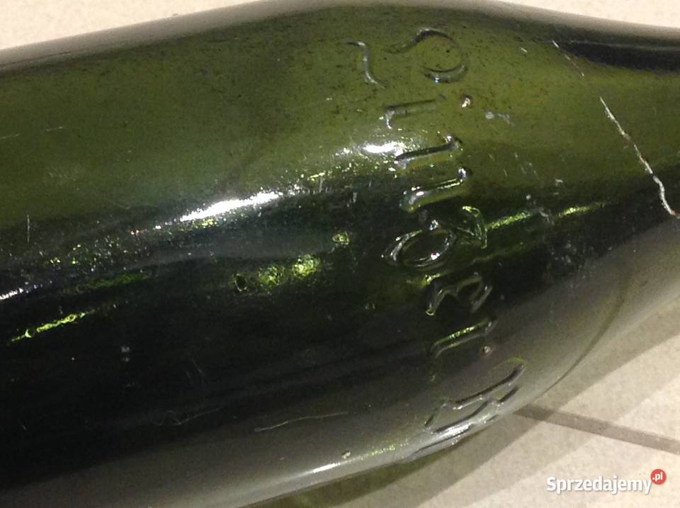 Stara Butelka Szklana LINZER BIER Sygnowana