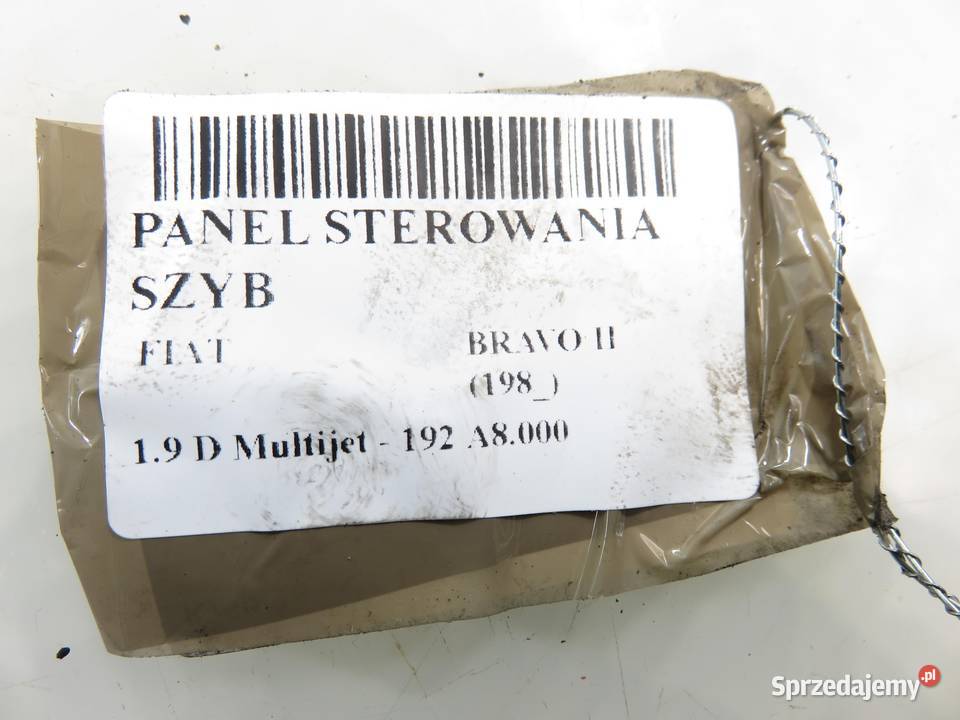 PANEL SZYB FIAT BRAVO II 198