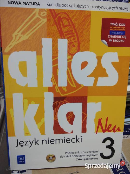 Aloes klar 3 podstawa kontynuujących naukę Warszawa