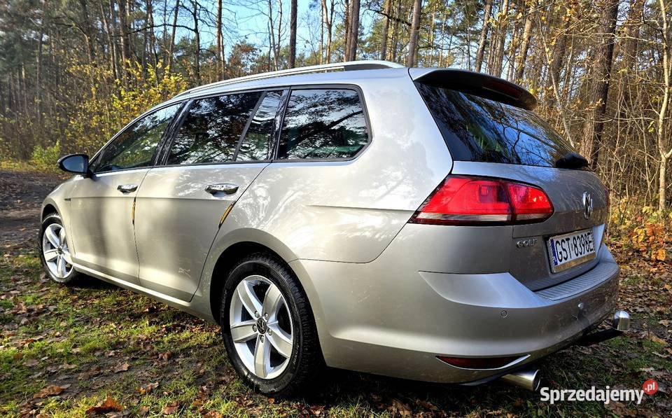 Volkswagen Golf VII benzyna 110 Prywatnie lakier metallic pomorskie Czarna Woda