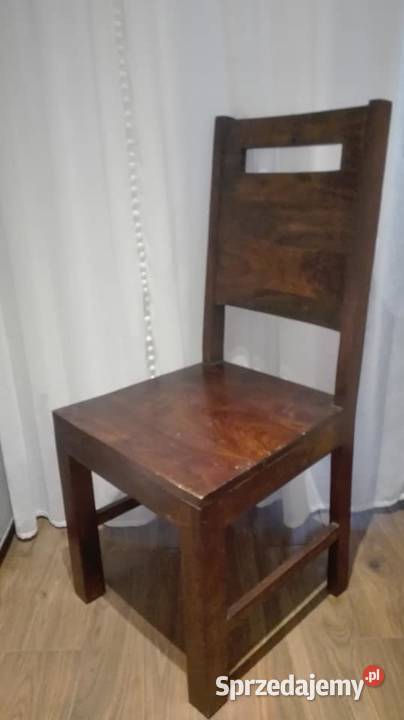 Krzesło kolonialne indyjskie palisander medium Koszalin