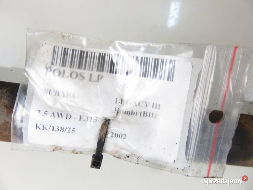 PÓŁOŚ LEWA PRZEDNIA SUBARU LEGACY III 25 AWD