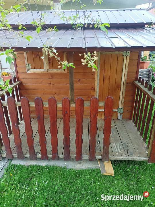 Domek dzieci solidny ogrodowy podkarpackie Sanok