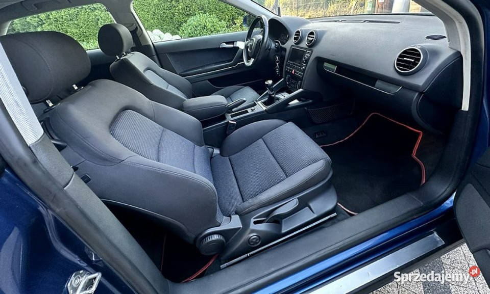 Audi A3 3drzwiowe Audi A3 8P 20TDI 170 Navi isofix A3 dolnośląskie Wrocław