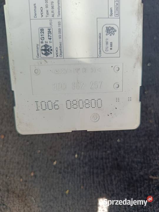 Pompka Sterownika Centralnego Zamka 8D0 862 257 Myszków