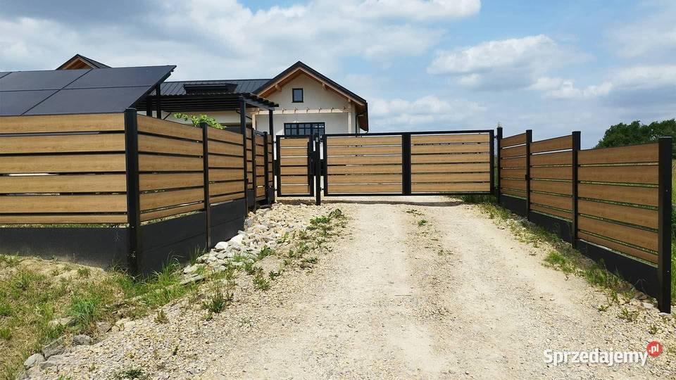 System VARIANTE bramy przesuwne OCRAL Miechów