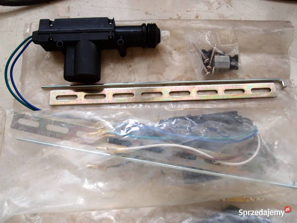 Siłowniki zamka centralnego 12V Tesor 2 i 5 Łódź sprzedam