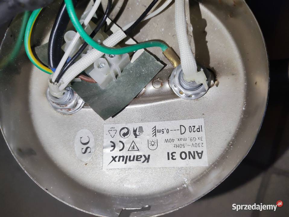 żyrandol lampa sufitowa wisząca Kanlux ANO 31 3x Bielsk