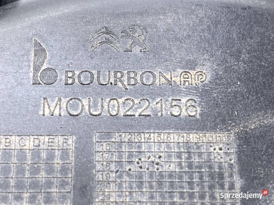 KLAPKA WLEWU PALIWA PEUGEOT 2008 I Hatchback