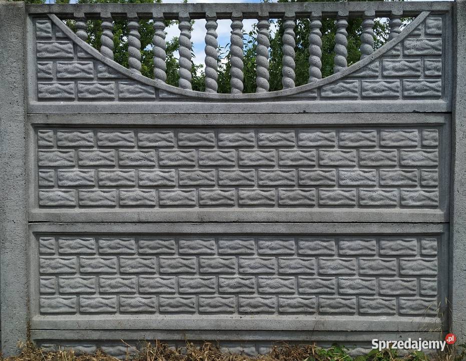 Ogrodzenie betonowe ogrodzenia przęsła świętokrzyskie Dwikozy