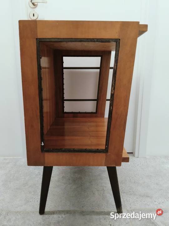 Stolik pod radiotelewizor model z żyłkami PRL małopolskie Kraków