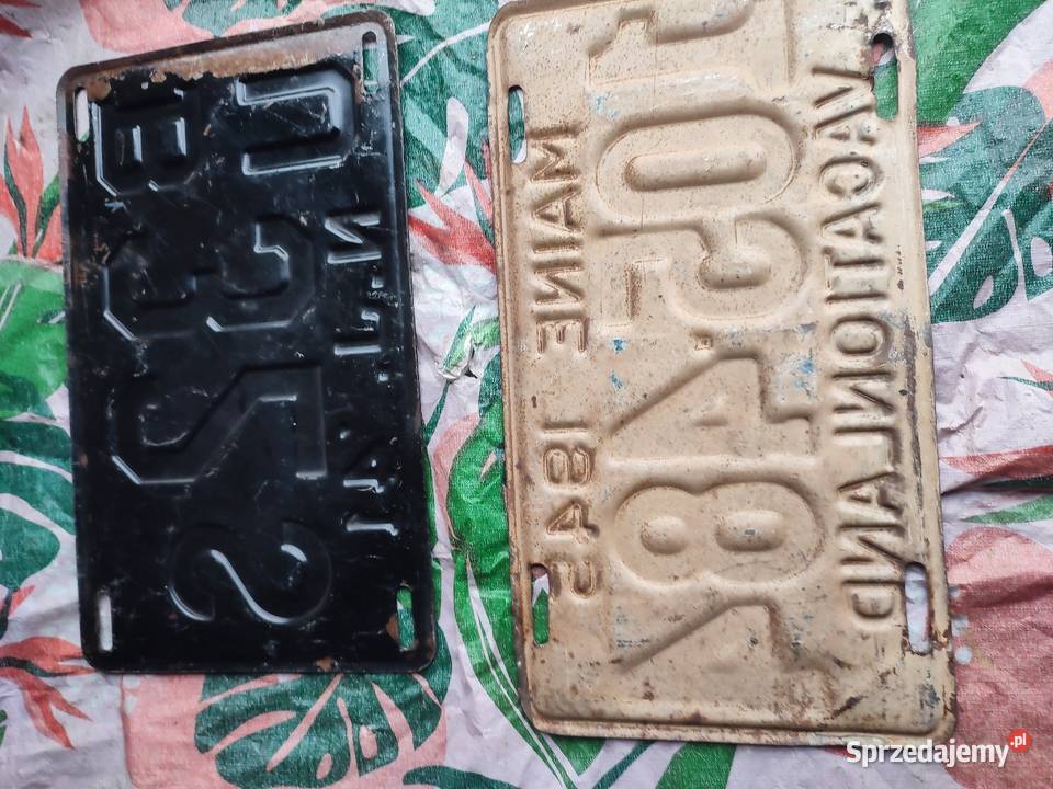 Przedwojenne tablice amerykańskie Dulcza Wielka