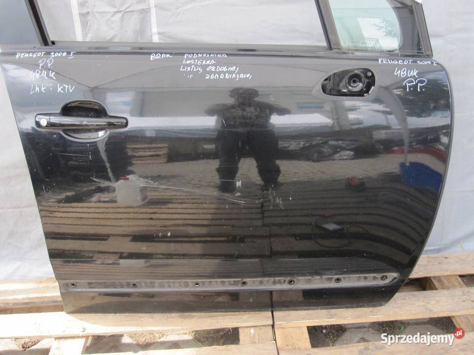 PEUGEOT 3008 I 10r drzwi prawe przód