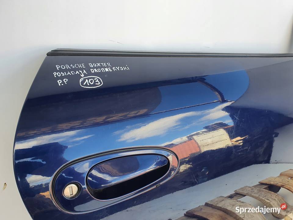 Porsche Boxster 986 PRZEDNIE DRZWI PRAWE przód osobowe