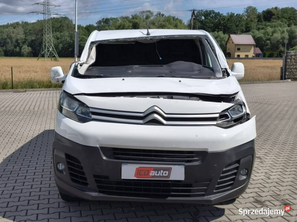 Citroen Jumpy 16 bluehdi 95 euro6 niski przebieg biały Kęty