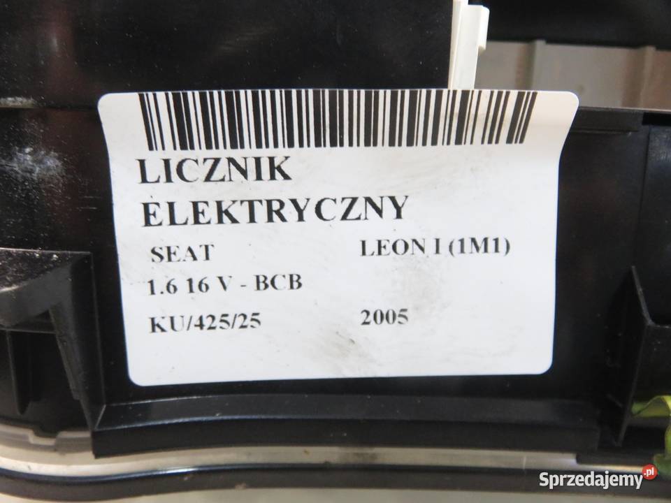 LICZNIK SEAT LEON I 1M1 16 16 V BCB 1M0920902A
