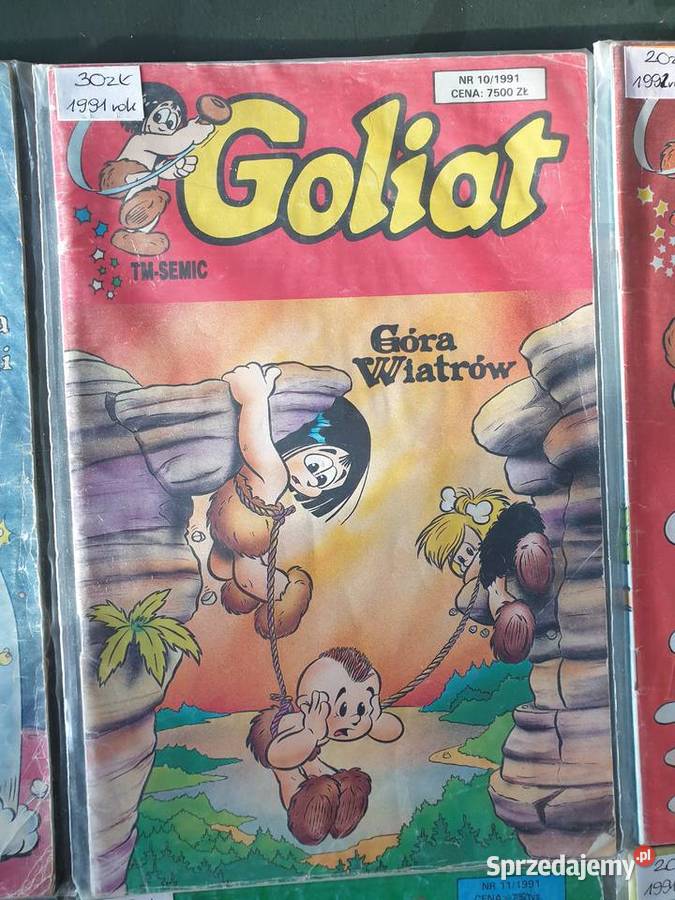 Goliat zestaw 9 komiksów wydawnictwo TMSemic Gdynia