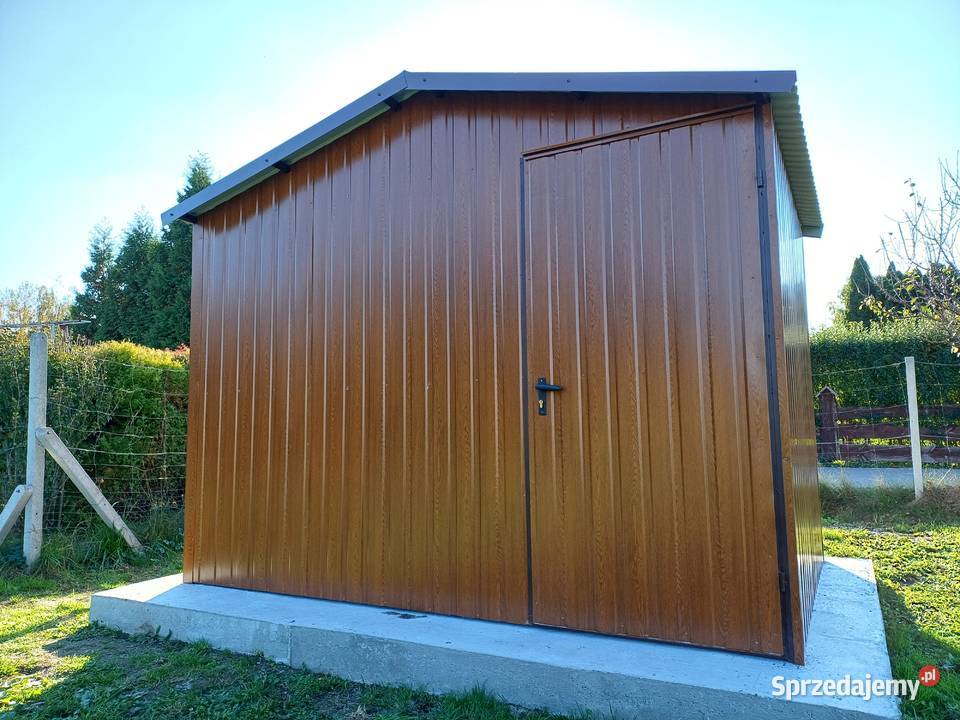 Domek Ogrodowy Mały Garaż Drewnopodobny 3x3 Dom i Ogród Katowice