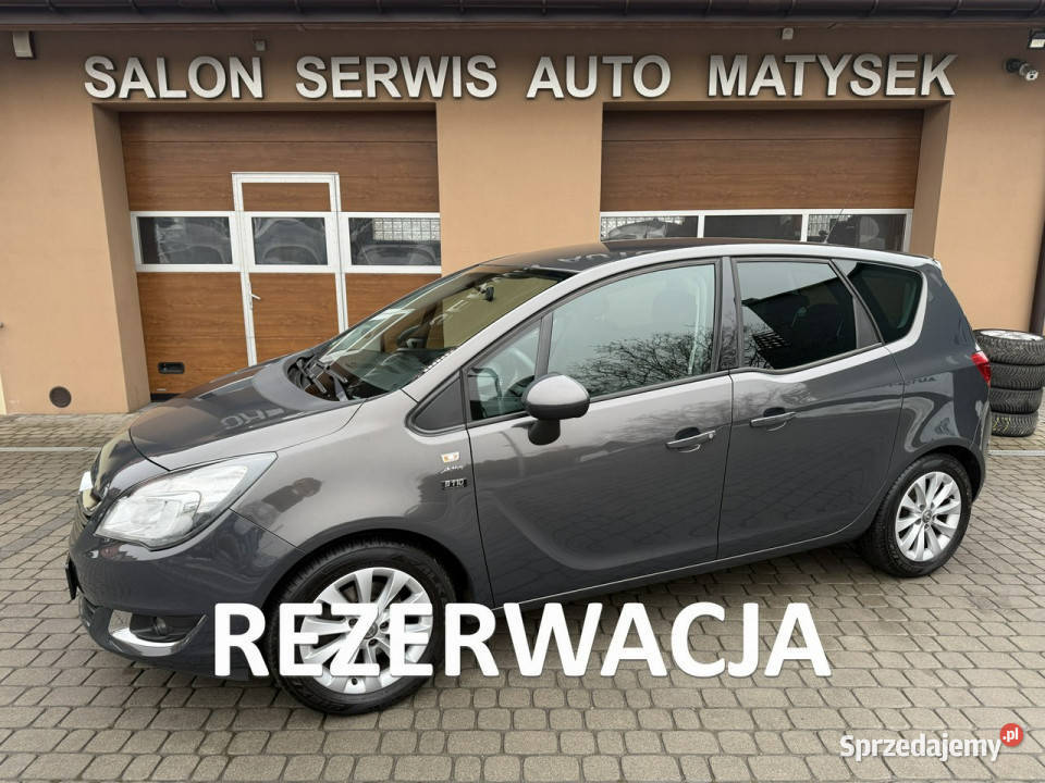 Opel Meriva Rezerwacja II 2010 Orzech