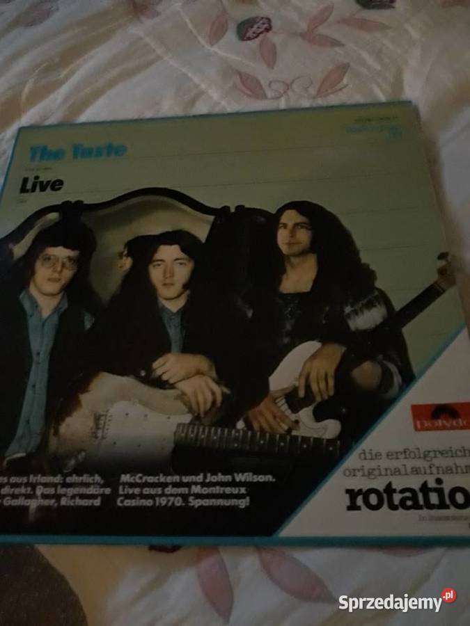 TASTE Taste LIVE 1971kolekcjonerski blues rock Muzyka podkarpackie sprzedam