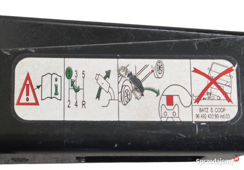 PODNOŚNIK LEWAREK SAMOCHODOWY BERLINGO III świętokrzyskie