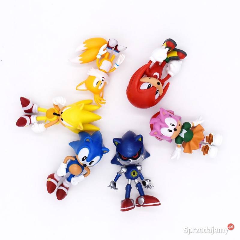 Zestaw figurki Sonic The Hedgehog Figurki 6 nowe Milanówek
