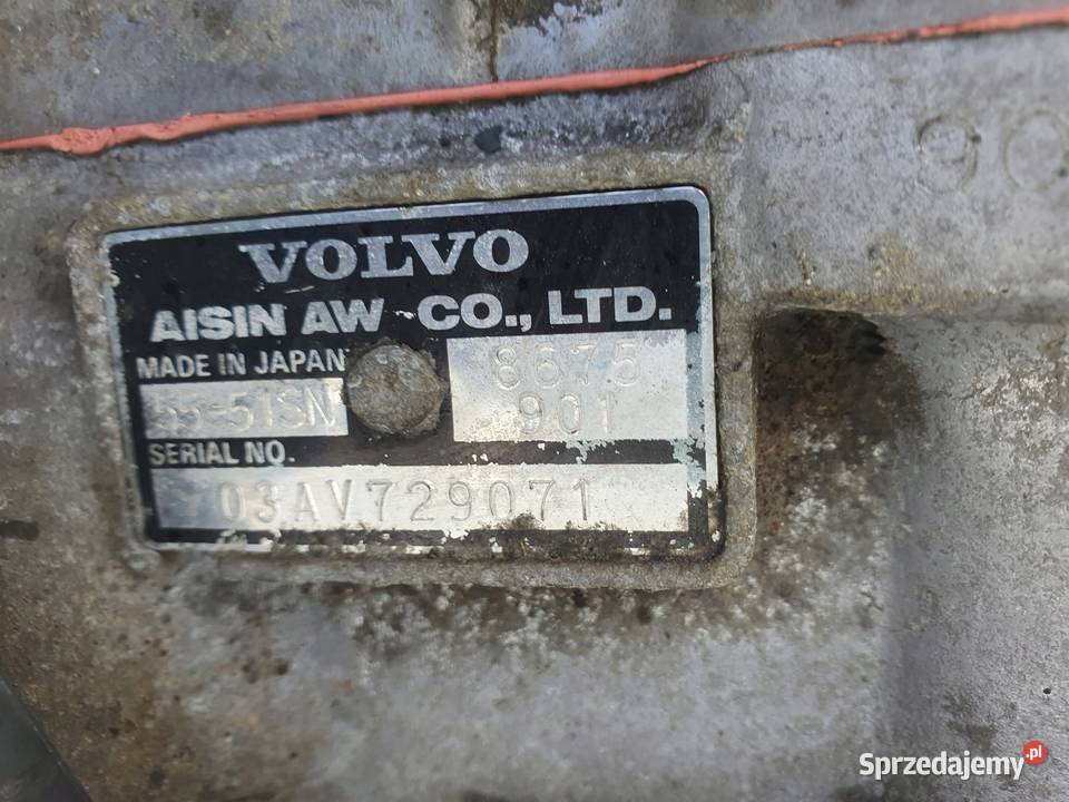 Volvo XC90 25 T TURBO AUTOMATYCZNA SKRZYNIA Skrzynie biegów manualne Janów