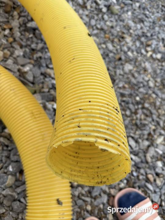 Rura drenarska pełna fi 100 17mb rynna Lednica Górna