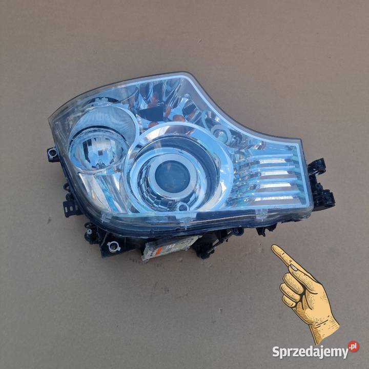MERCEDES ACTROS MP4 REFLEKTOR LAMPA ORYGINAŁ lubuskie Bieleń sprzedam