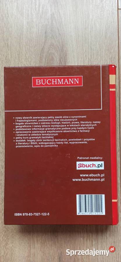 Słownik łacińskipolski polskołaciński medyczny małopolskie Kraków