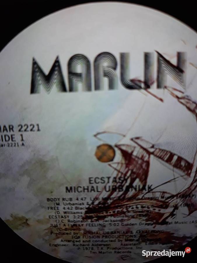 Archiwum jazzu MICHAŁ URBANIAK Ecstasy 1978 Płyty i kasety Rzeszów sprzedam