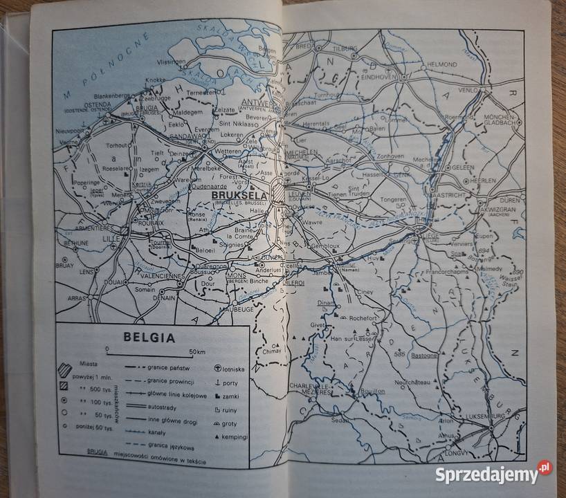 Belgia Luksemburg przewodnik turystyczny KAW przewodnik małopolskie Kraków