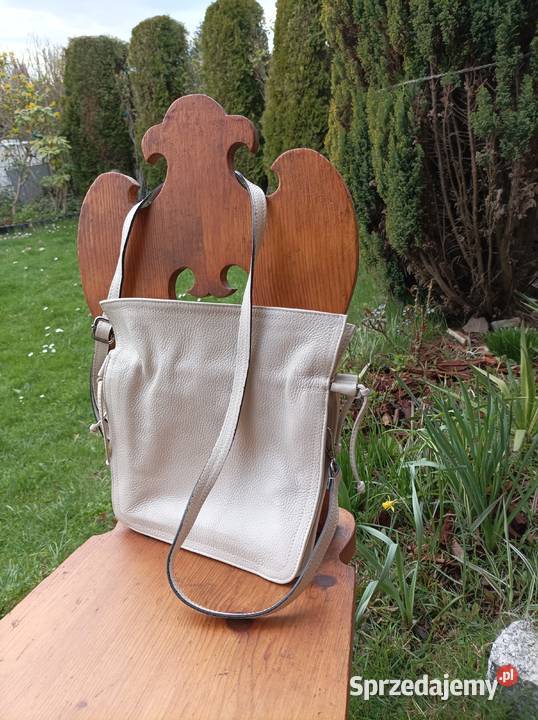 Torebka damska z naturalnej skóry włoska Wolbrom