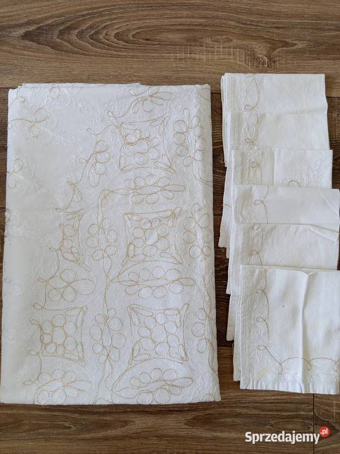 Obrus żakardowyhaftowany 180 pomorskie Gdańsk