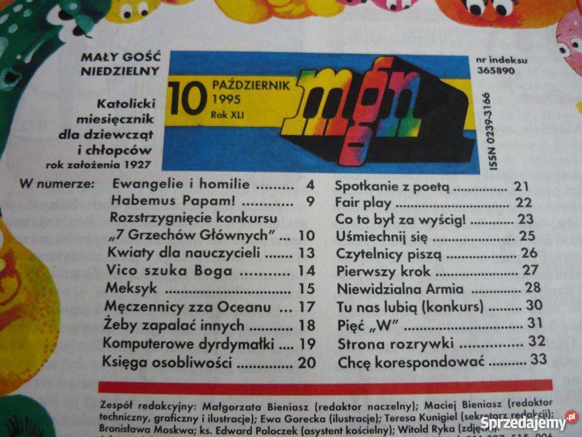 MAŁY GOŚĆ NIEDZIELNY 1995 10 małopolskie Tarnów sprzedam