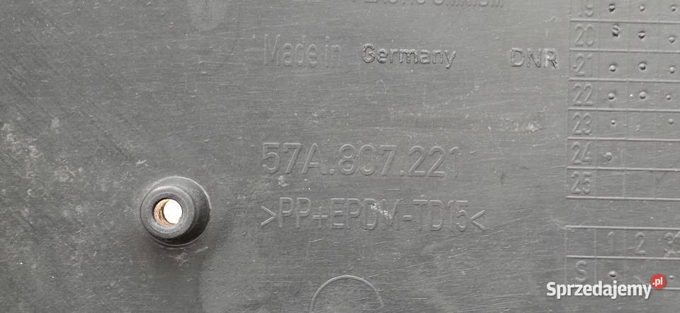 SKODA KAROQ ZDERZAK PRZÓD PRZEDNI SPRYSKI Bieleń