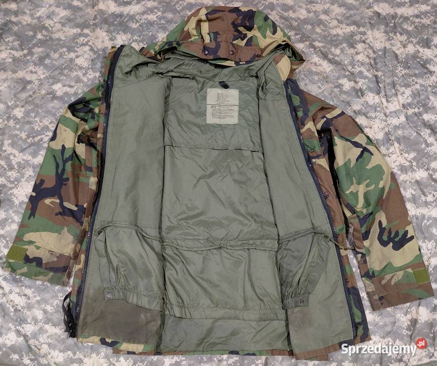 Parka ECWCS gen1 woodland medium long Wrocław sprzedam
