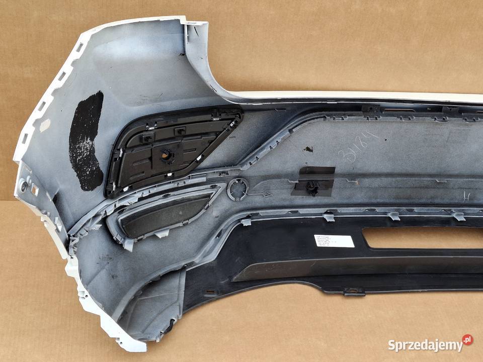 VW TROC ZDERZAK TYŁ TYLNY PDC DOKŁADKA KRATKA Bieleń