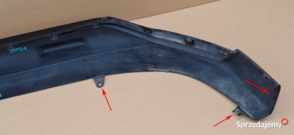 SUZUKI ACROSS DOKŁADKA ZDERZAKA PRZÓD SPOILER Bieleń