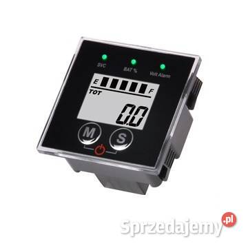 Wskaźnik naładowania baterii licznik motogodzin