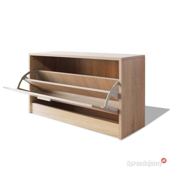 vidaXL Szafka na buty kolor dębowy 80x24x45 Warszawa