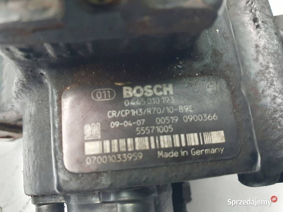 POMPA WTRYSKOWA Opel Insignia 20 CDTI Bosch osobowe lubelskie Chełm sprzedam