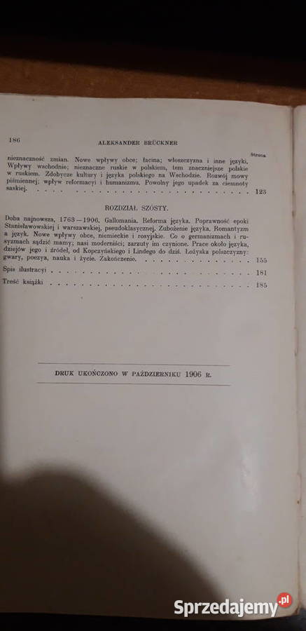 BRUCKNER Aleksander Dzieje języka polskiego