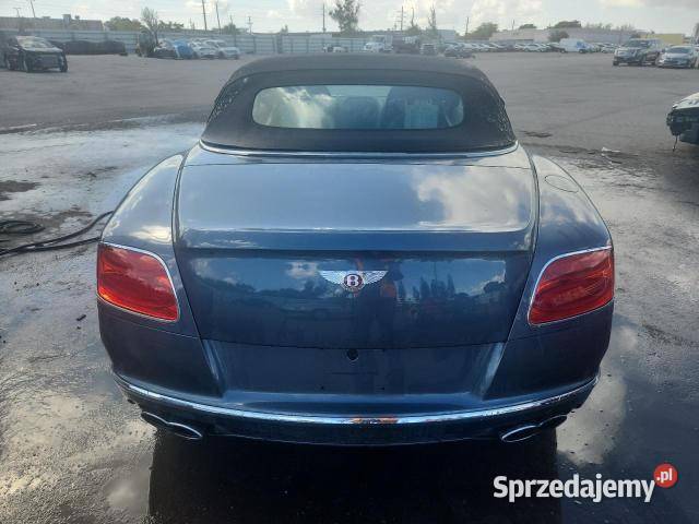 BENTLEY CONTINENTAL GTC V8 produkcji 2016 z USA 24630km sprzedam