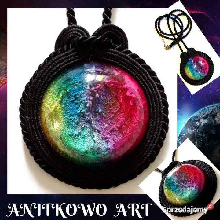 WISIOR XXL Z ŻYWICĄ tęczową SUTASZ sprzedam