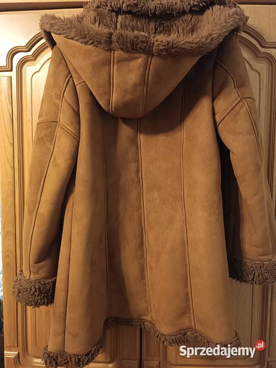Płaszcz damski kożuch Odzież damska lubelskie