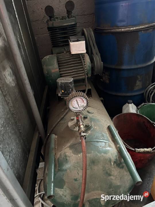 Sprężarka 2 tłokowa zbiornik 200l Kompresory Grodziszczany