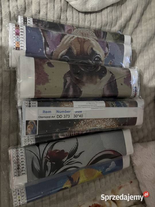 Zestaw do Diamond Paintingu duży komplet Pozostałe Jelenia Góra sprzedam