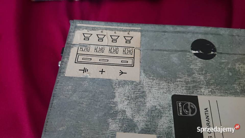 Radio PHILIPS DC484 super stan pudełko mazowieckie Szydłowiec